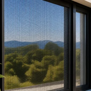 Mosquitera ventana. imagen de inspiración