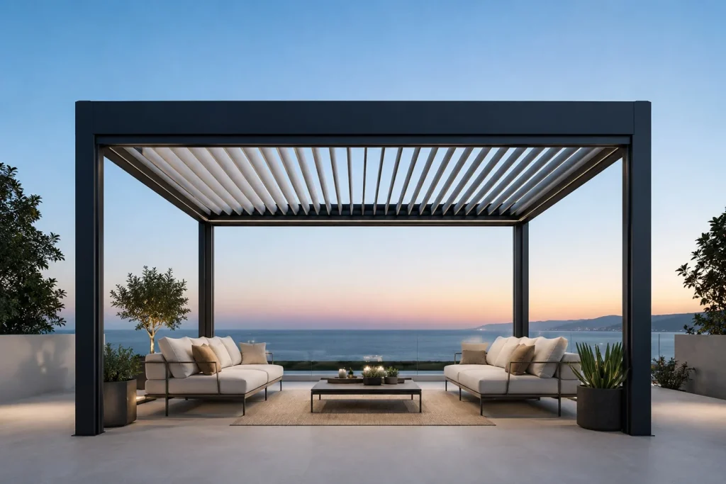 Pergola mediterraneo. imagen de inspiración