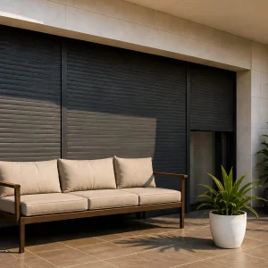 Persianas terraza. imagen de inspiración