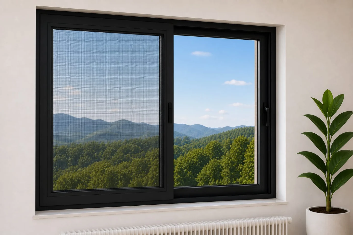 Ventana aluminio. imagen de inspiración